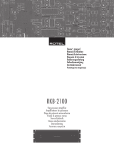 Rotel RKB-2100 Manuale utente