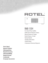 Rotel RMB-1504 Manuale del proprietario