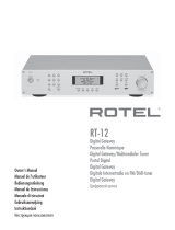 Rotel RT-12 Manuale del proprietario