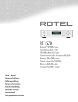 Rotel RT-1570 Manuale utente