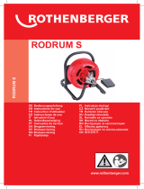 Rothenberger Drum machine RODRUM S Manuale utente