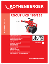 Rothenberger ROCUT UKS 160/355 Manuale utente