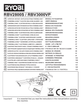 Ryobi RBV3000VP Manuale del proprietario