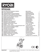 Ryobi RPW2400 Manuale del proprietario