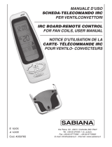 Sabiana IRC board-remote c Manuale utente