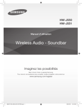 Samsung HW-J551 Manuale utente