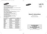 Samsung LE23R32B Manuale utente
