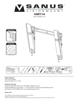 Sanus VMT14 Manuale del proprietario