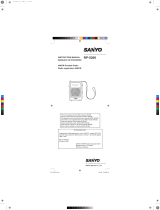 Sanyo RP-5200 Manuale utente
