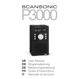 Scansonic P3000 Manuale utente