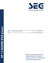 Seg DP 1140HDMI Manuale utente