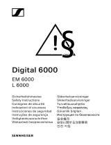Sennheiser EM 6000 Istruzioni per l'uso
