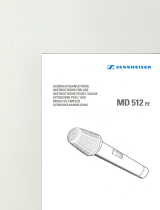 Sennheiser MD 512 FE Manuale utente