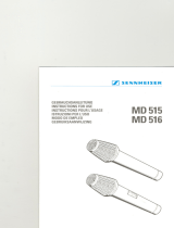 Sennheiser MD 515 MD 516 Manuale utente
