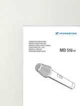 Sennheiser MD 516 FE Manuale utente