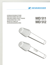 Sennheiser MD511 Manuale utente