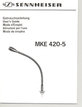 Sennheiser MKE 420-5 Manuale utente
