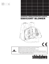 Shindaiwa EB8520RT Manuale utente