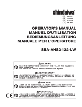 Shindaiwa SBA-AHS2422-LW Manuale utente