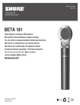 Shure BETA181 Guida utente