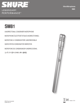 Shure SM81-LC Guida utente