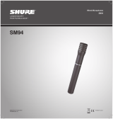 Shure SM94 Guida utente