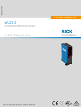 SICK WL23-2 Compact photoelectric sensor Istruzioni per l'uso