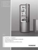 Siemens Free-standing fridge-freezer Manuale utente