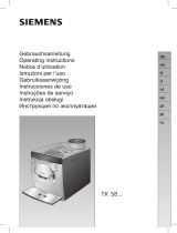 Siemens TK58001GB Manuale del proprietario