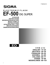 Sigma EF-500 DG SUPER Manuale utente