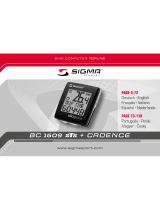 Sigma BC 1609 Manuale utente