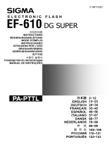 Sigma EF-610 Manuale utente