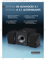 Silvercrest 2.1 Speaker System Manuale utente