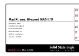 Solid State Logic MADI I/O Manuale utente
