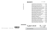 Sony Cyber Shot DSC-HX100V Manuale utente