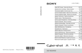 Sony Cyber Shot DSC-W550 Manuale utente