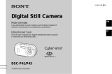 Sony Cyber-Shot DSC P43 Istruzioni per l'uso