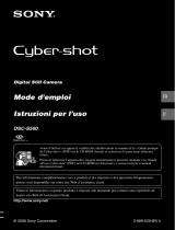 Sony Cyber-Shot DSC S500 Istruzioni per l'uso