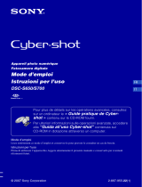 Sony Cyber-Shot DSC S700 Istruzioni per l'uso