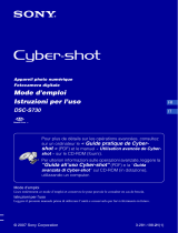 Sony Cyber-Shot DSC S730 Istruzioni per l'uso