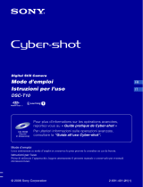 Sony Cyber-Shot DSC T10 Istruzioni per l'uso
