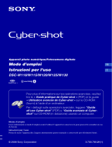 Sony Cyber-Shot DSC W115 Istruzioni per l'uso