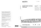 Sony DCR-SX22E Manuale del proprietario