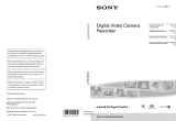 Sony DCR SX45E Manuale del proprietario