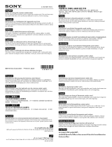 Sony DSC-TX5/B Informazioni importanti