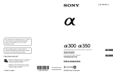 Sony DSLR-A300 Manuale del proprietario