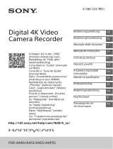 Sony FDR-AX53 Manuale del proprietario
