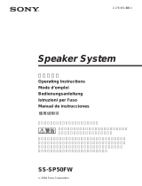 Sony FWD-50PX2/BT Manuale utente