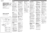 Sony Dream Machine ICF-C390L Manuale utente