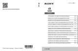 Sony α 5000 Manuale utente